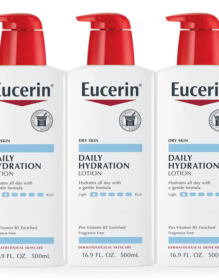 Eucerin Daily Hydration Body Lotion (16.9 oz, 3 pk)