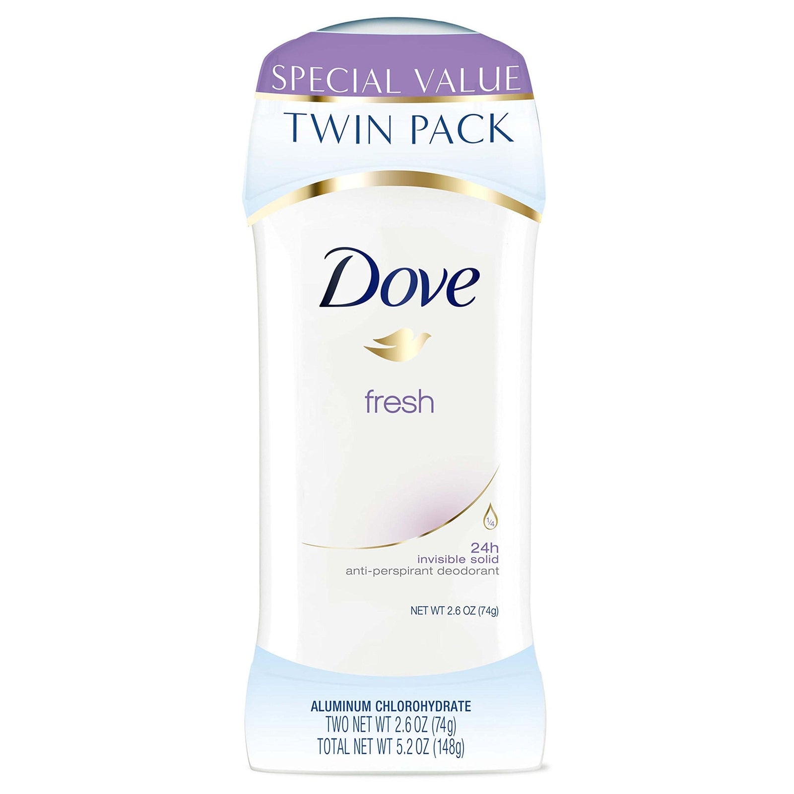 Dove Deodorant Fresh (2.6 oz, 2 pk)