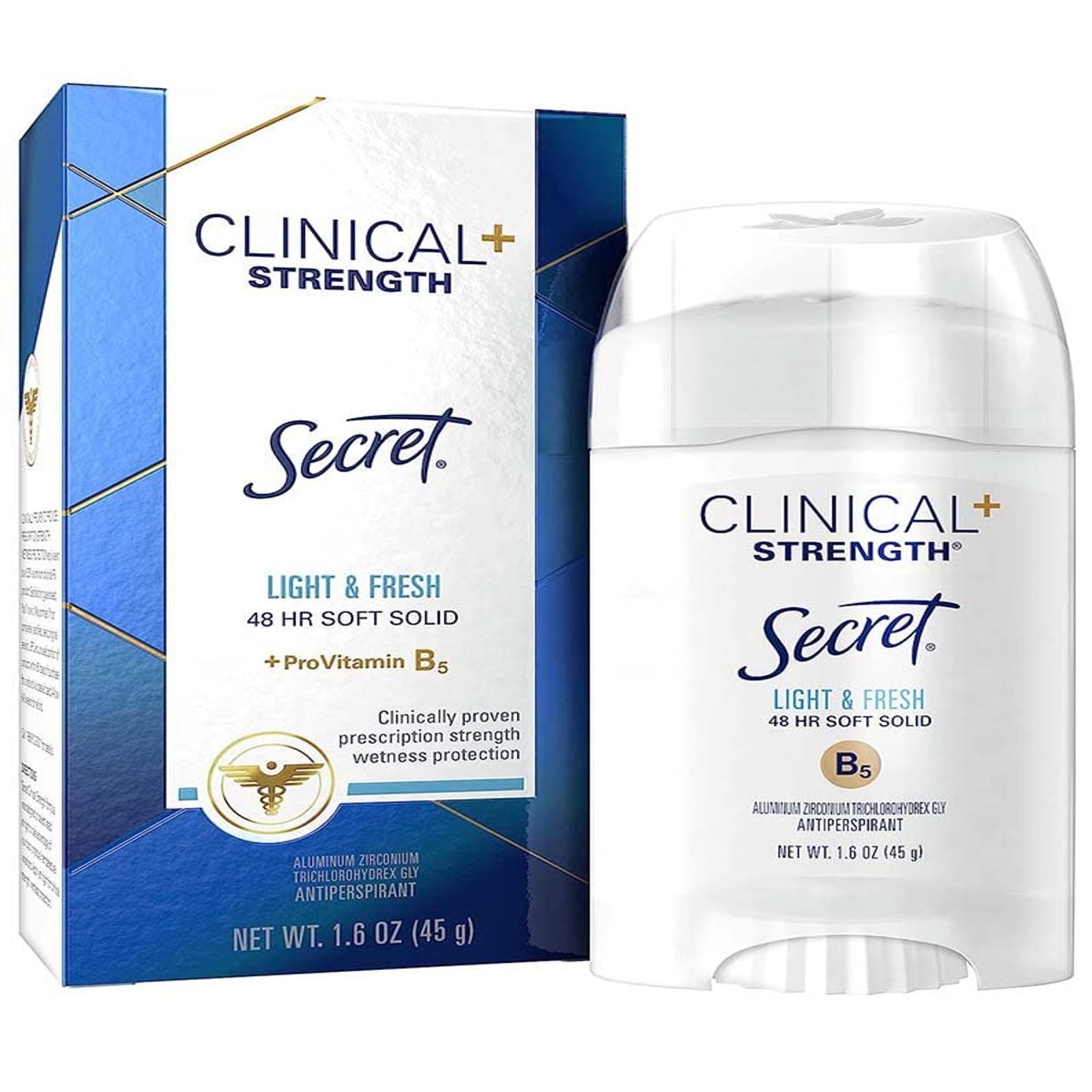 Secret Clinical Strength Deodorant Light & Fresh (1.6 oz, 3 pk)