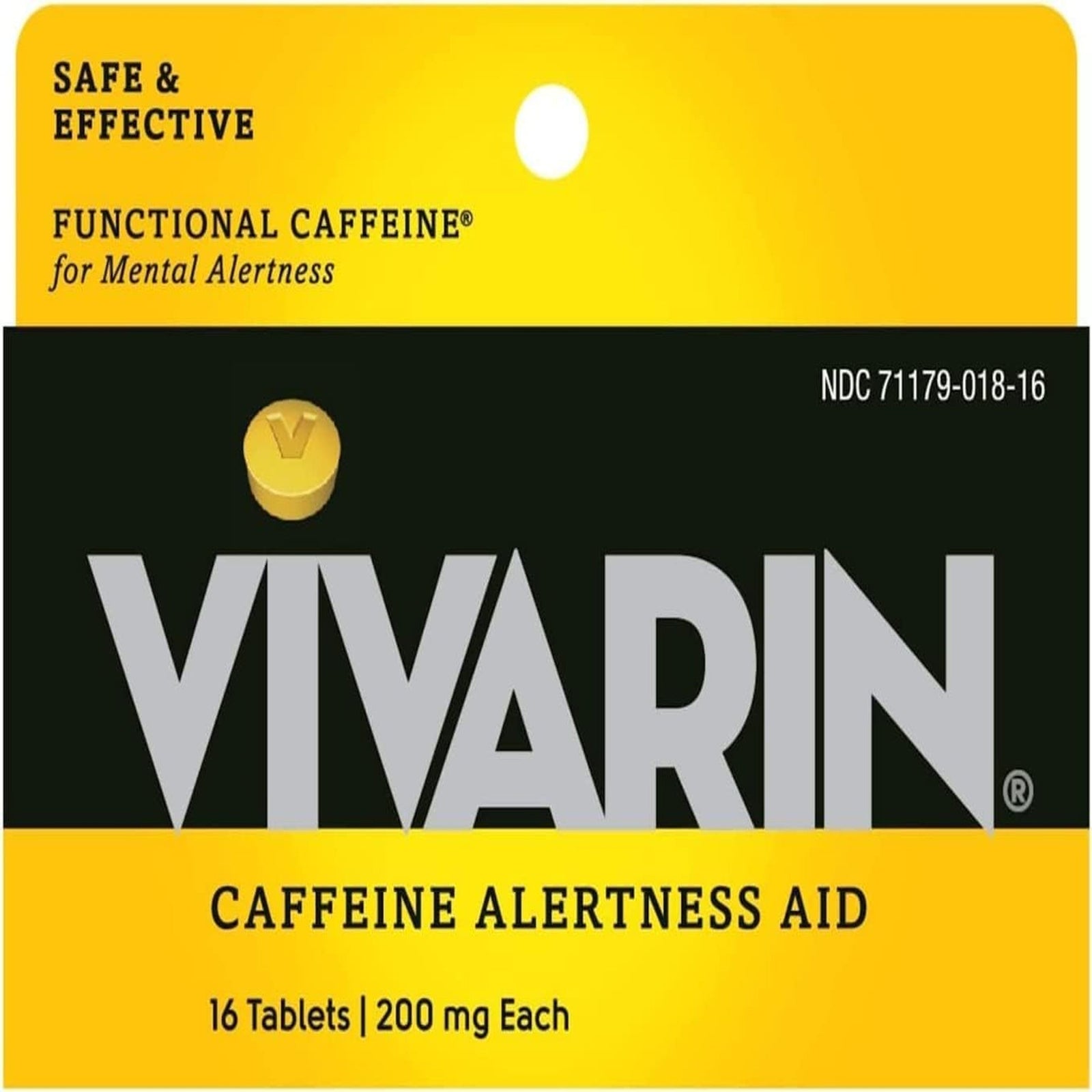 Vivarin Caffeine Pills (16 ct, 2 pk)