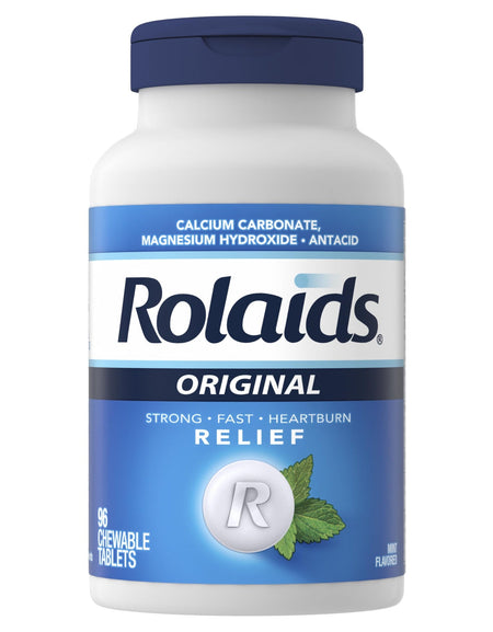 Rolaids Chewable Antacid Tablets Mint (96 ct)