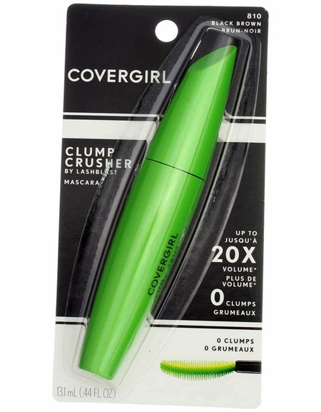 CoverGirl Clump Crusher Mascara Black Brown (2 pk)