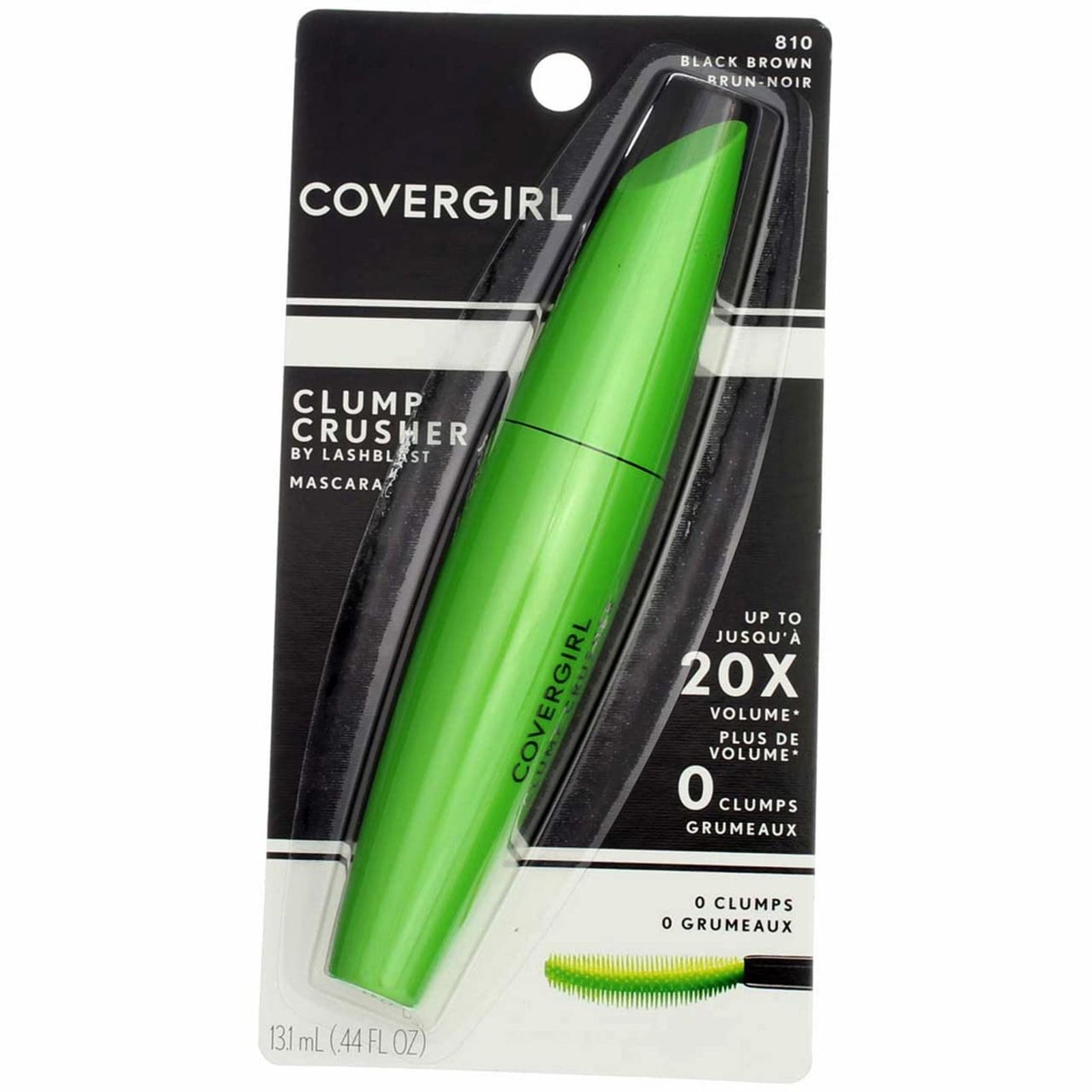 CoverGirl Clump Crusher Mascara Black Brown (2 pk)