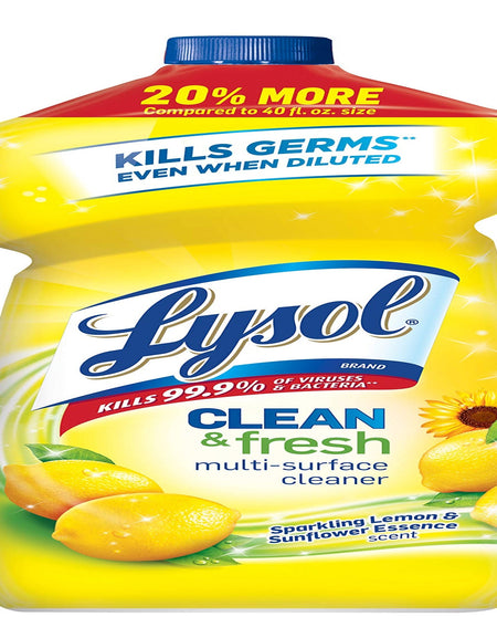 Lysol Multi-Surface Cleaner Lemon (48 oz)