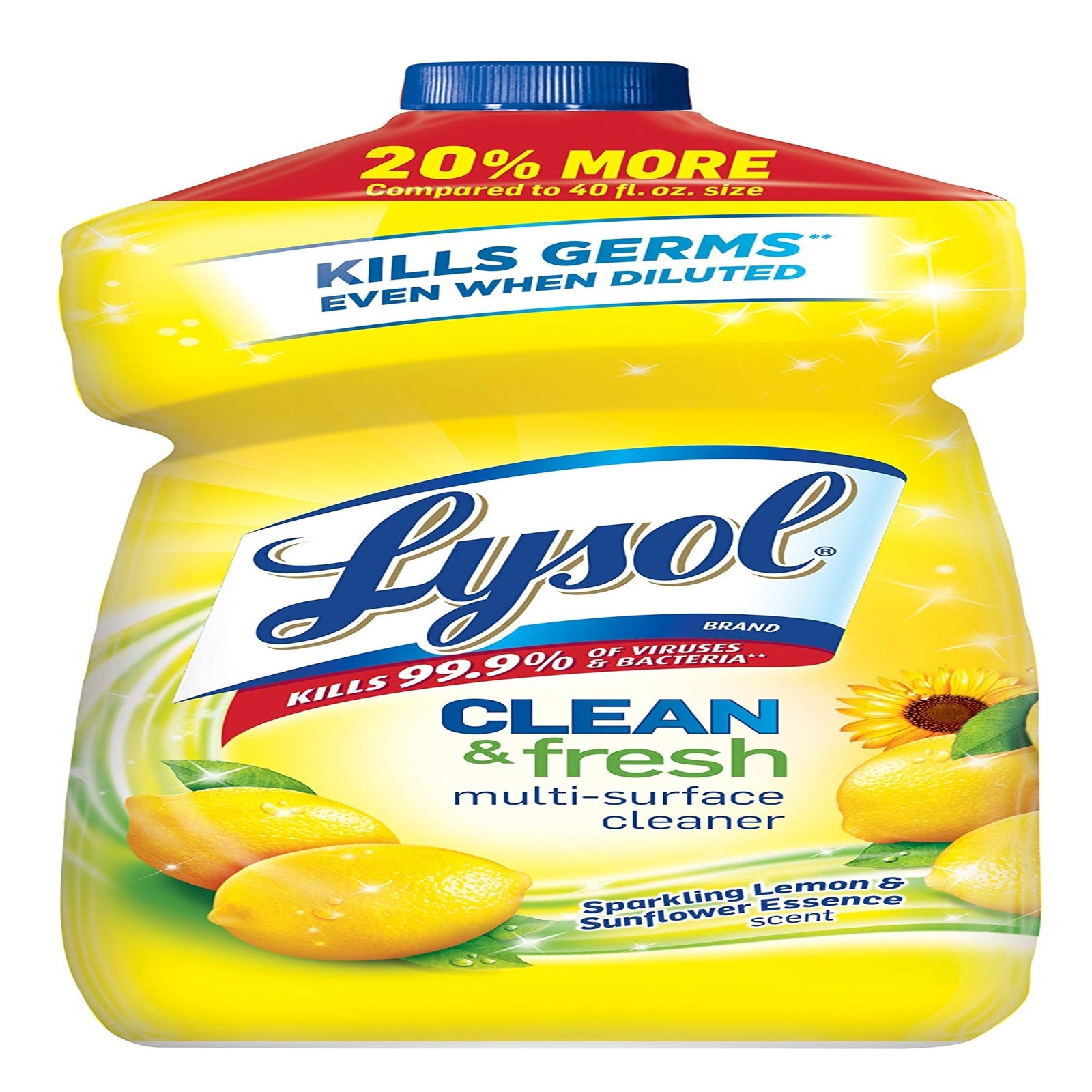 Lysol Multi-Surface Cleaner Lemon (48 oz)