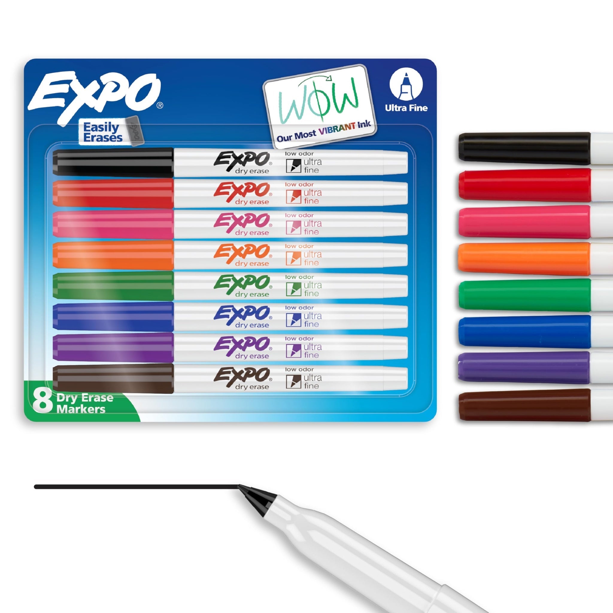 EXPO Dry Erase Markers Ultra-Fine (8 ct)
