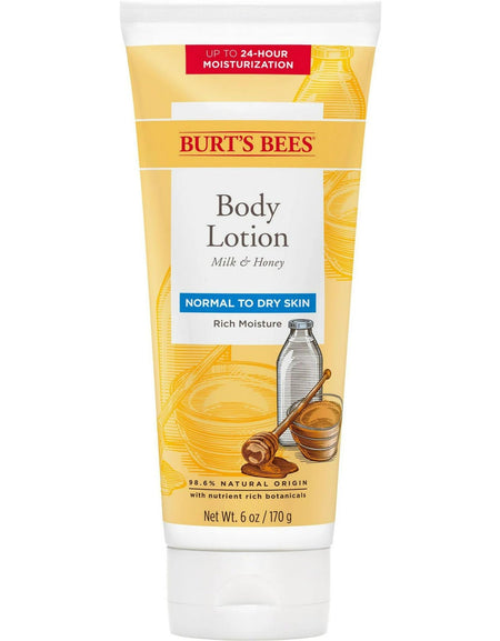 Burt's Bees Milk & Honey Body Lotion (6 oz, 2 Pack)