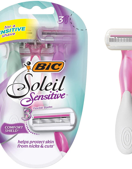 BIC Soleil Glow Razors (3 Count)