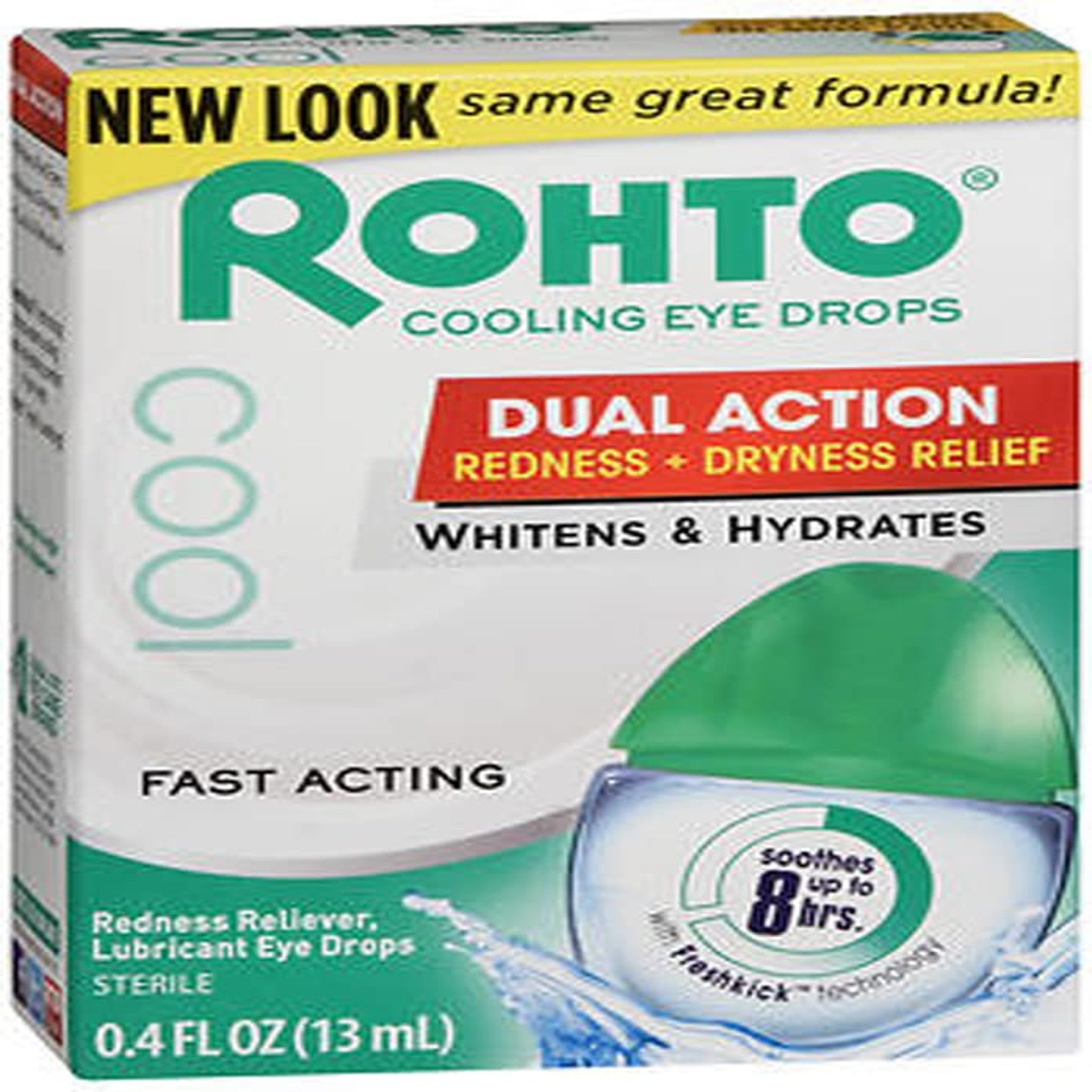 Rohto Cooling Eye Drops (0.4 oz, 2 Pack)