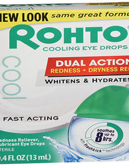 Rohto Cooling Eye Drops (0.4 oz, 2 Pack)