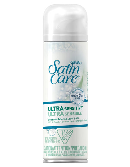 Gillette Satin Care Shave Gel (7 oz)