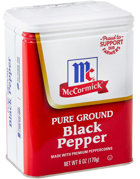 McCormick Pure Ground Black Pepper (6 oz)