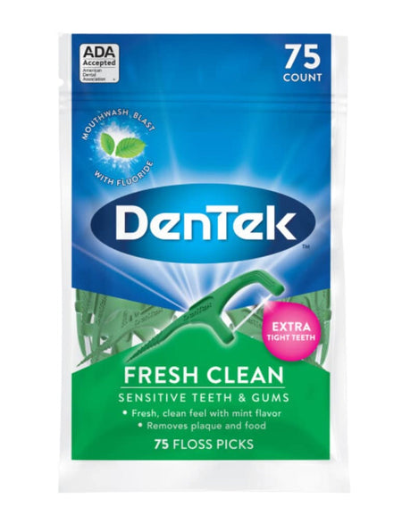 DenTek Fresh Clean Floss Picks (75 Count)