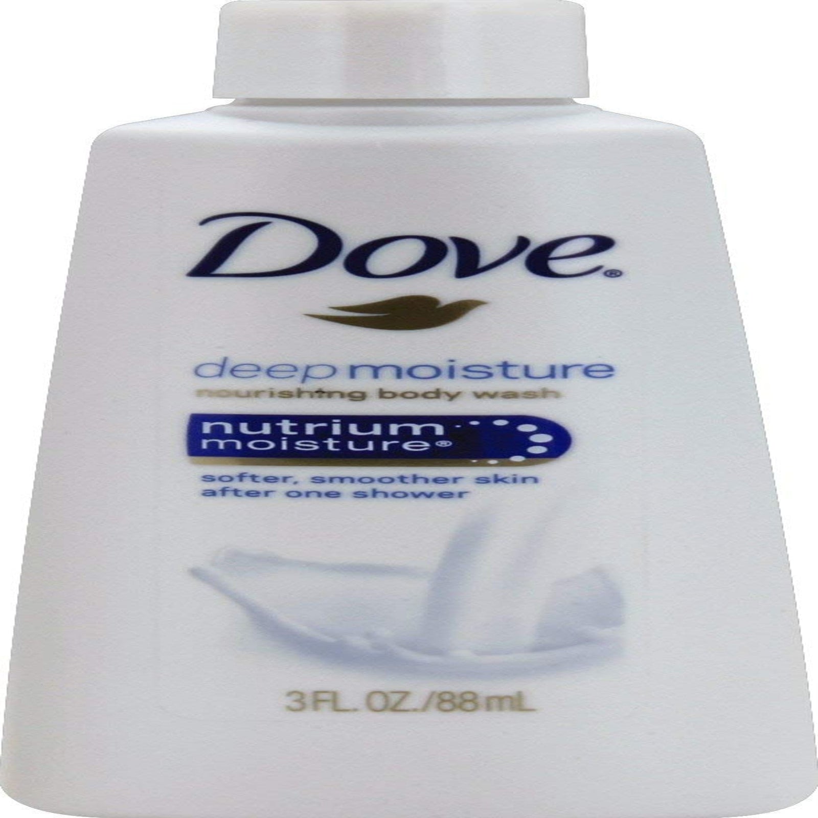 Dove Deep Moisture Body Wash (3 oz, 12 Pack)