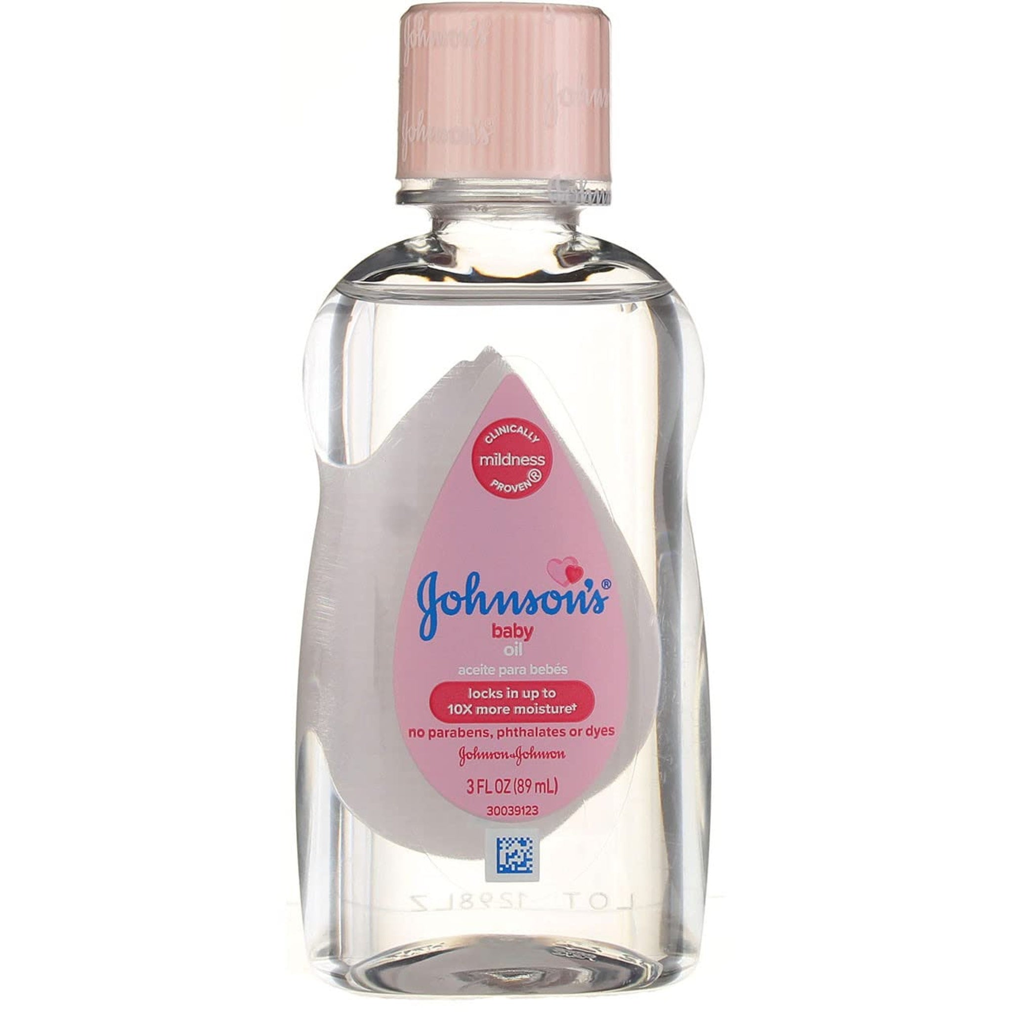 Johnson’s Baby Oil (3 oz, 12 pk)