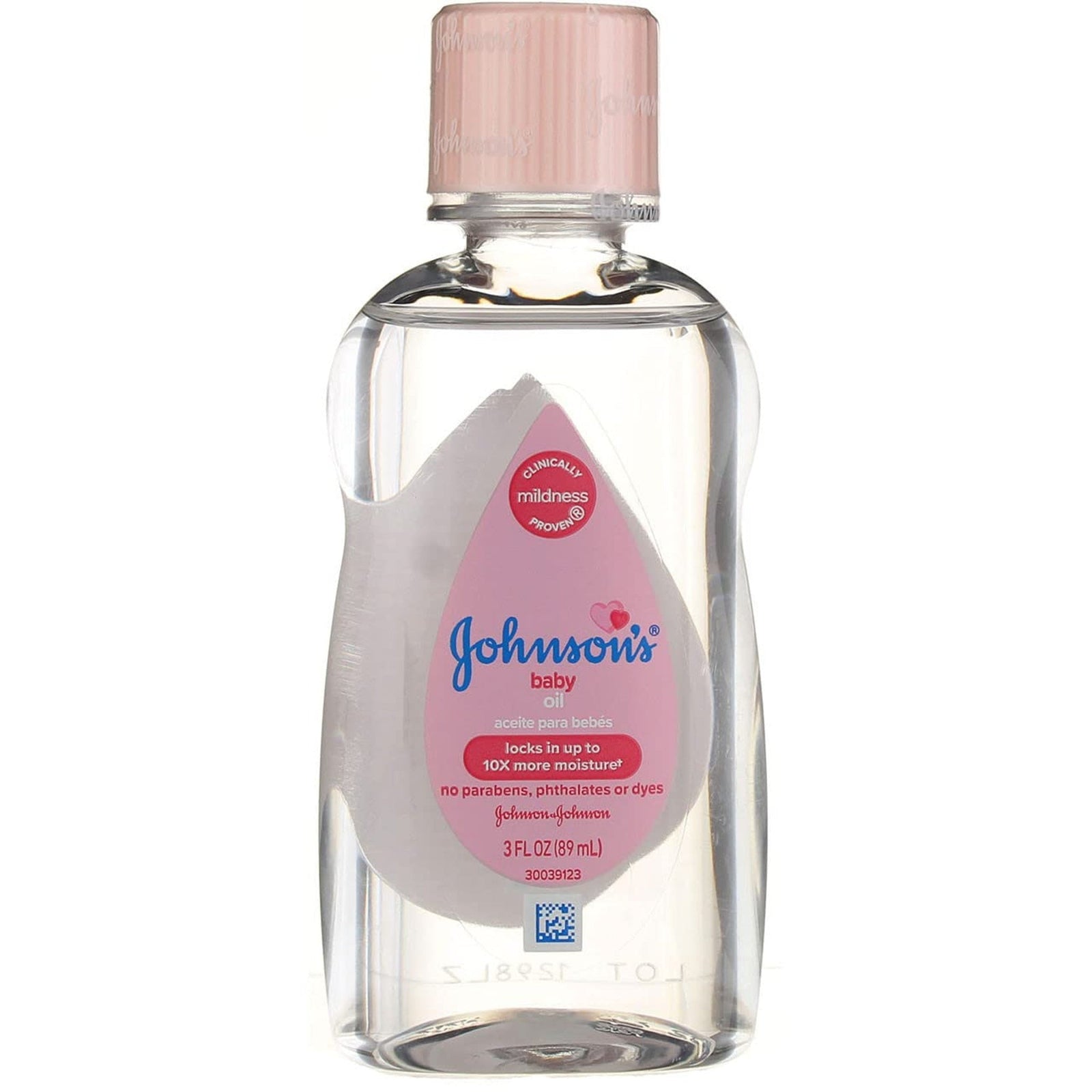 Johnson’s Baby Oil (3 oz, 12 pk)