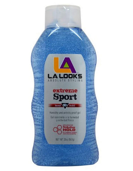 LA Looks Sport Xtreme Hold Gel (20 oz)