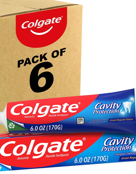 Colgate Cavity Protection Toothpaste (6 oz, 6 pk)