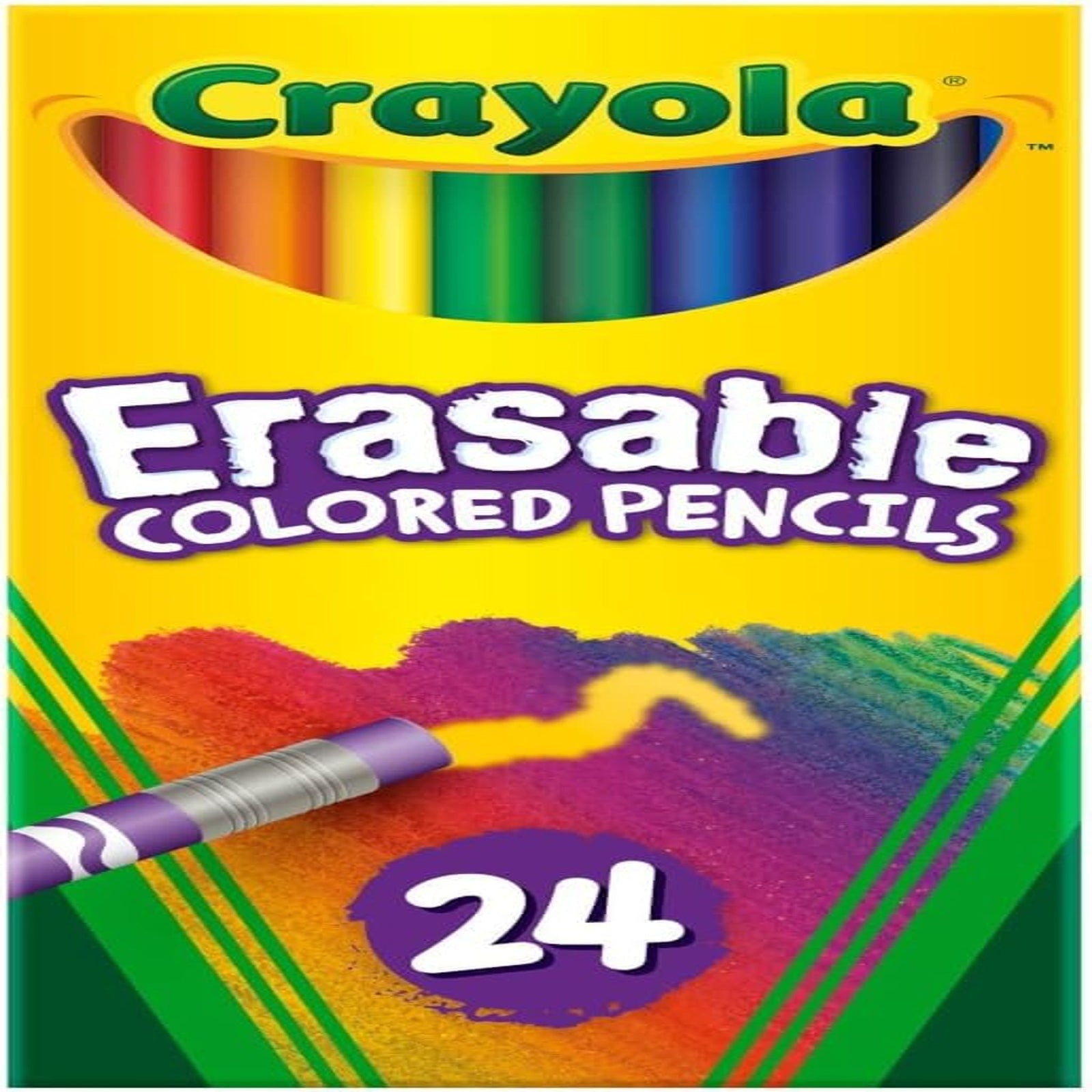 Crayola Erasable Colored Pencils (24 ct)