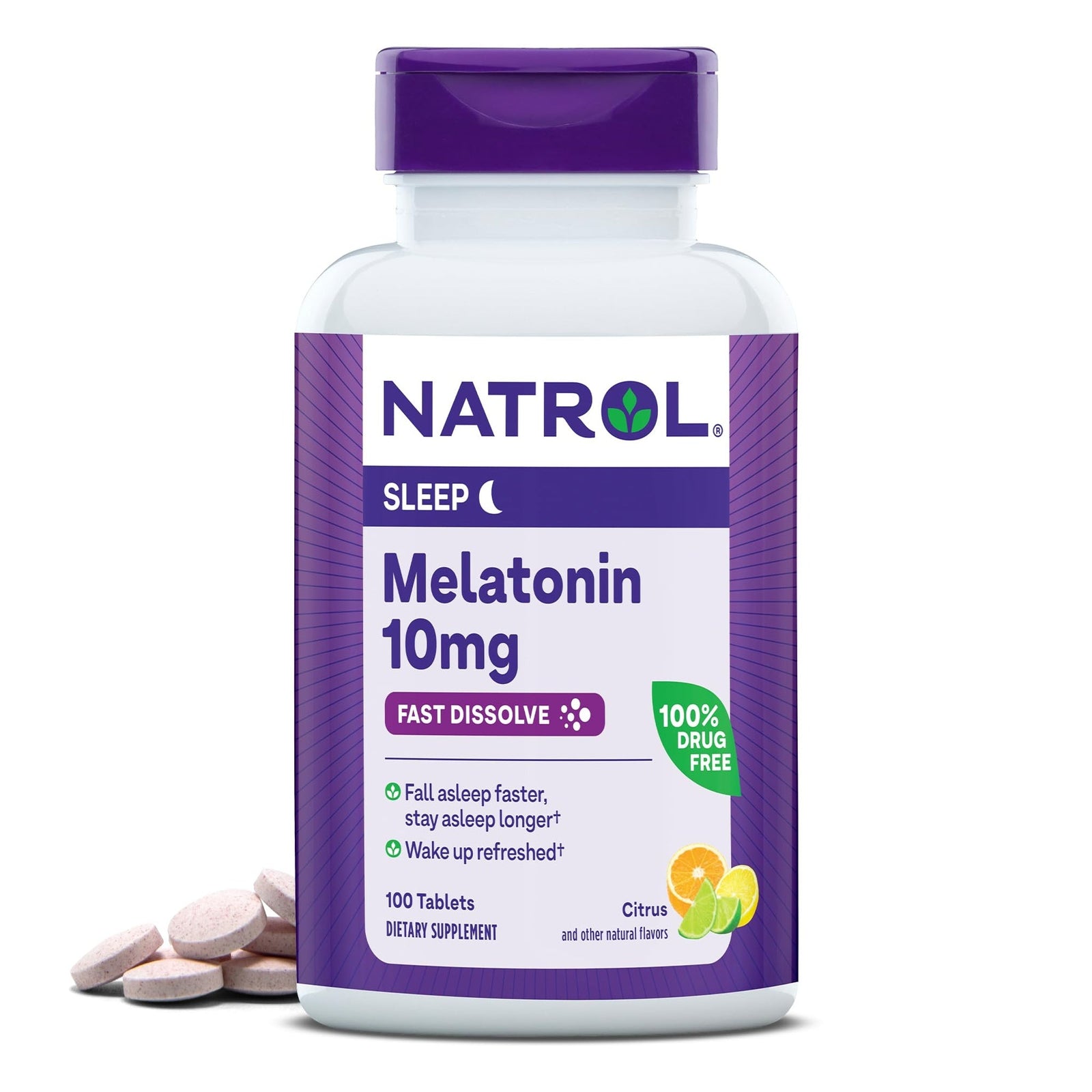 Natrol Melatonin 10mg Citrus (100 ct)