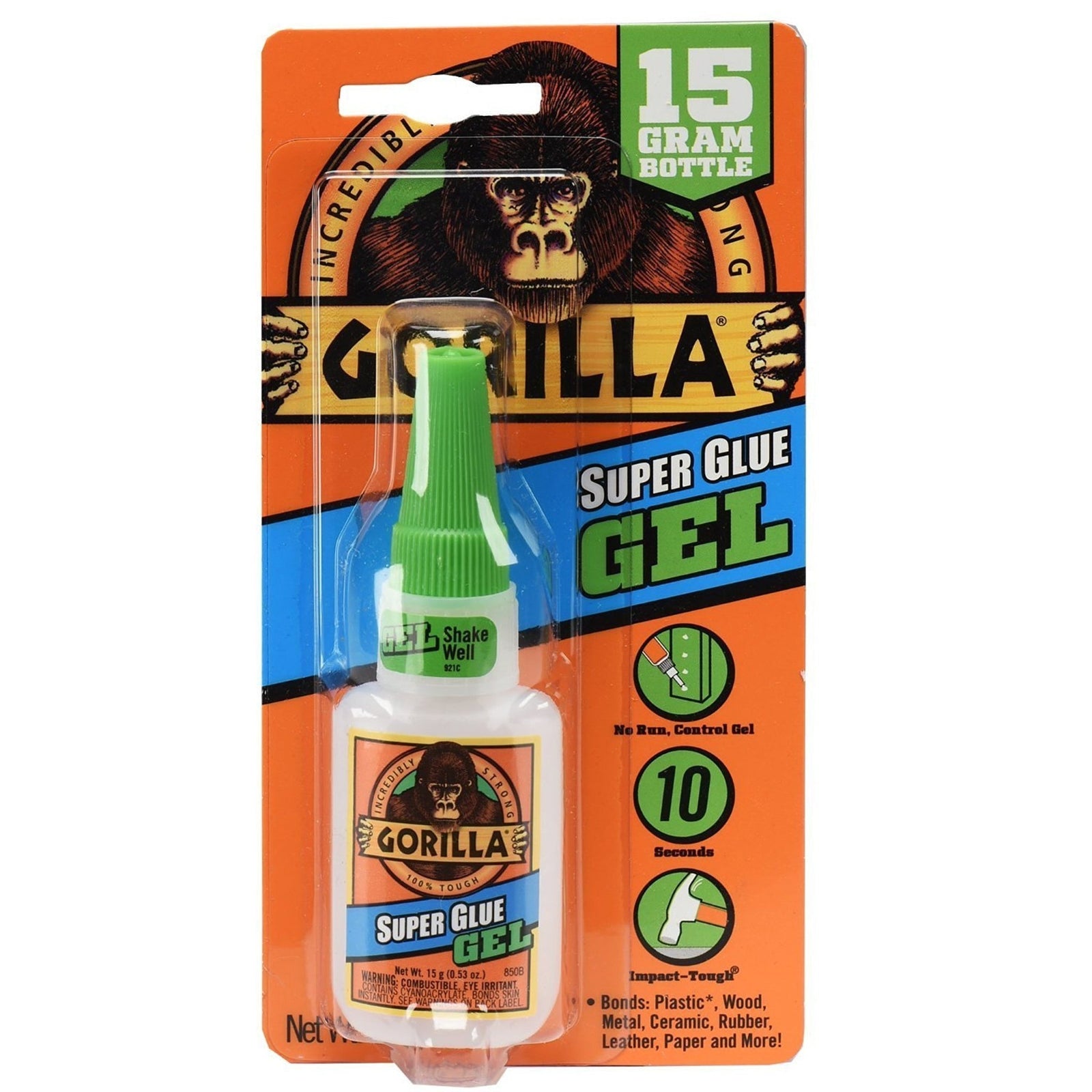 Gorilla Super Glue Gel (15 g, 24 pk)