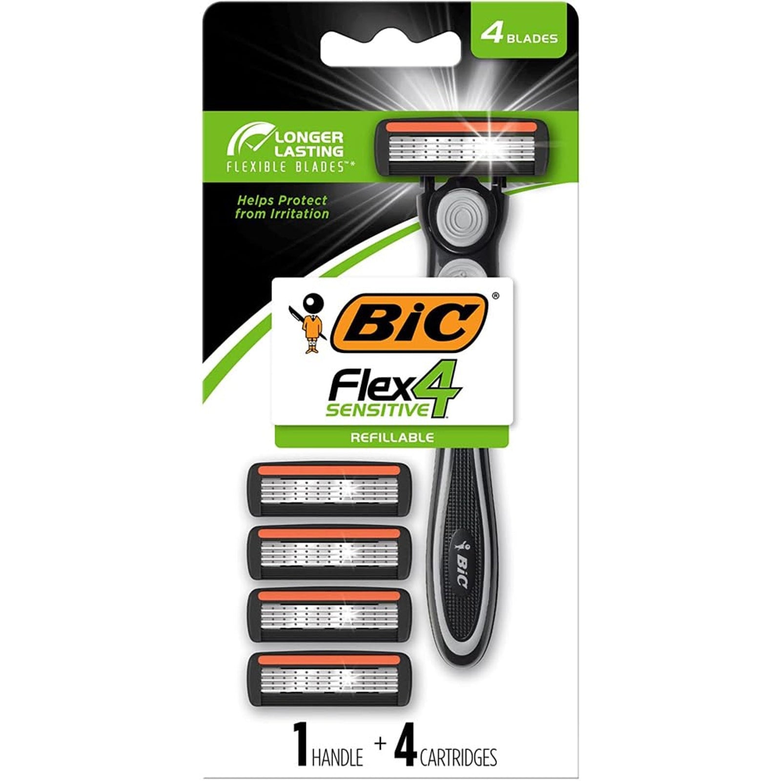 Bic Hybrid 4 Advance Razor (1 Count, 3 Pack)