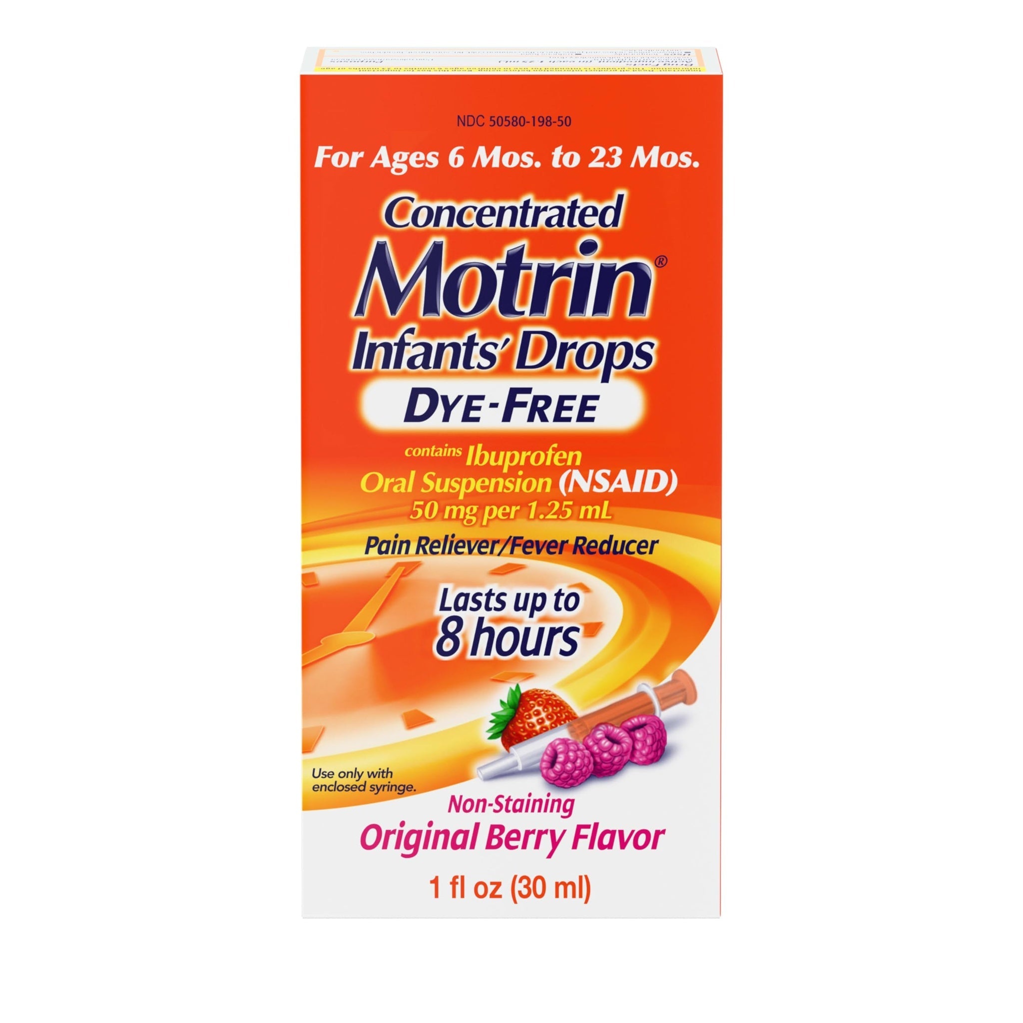 Motrin Infants' Oral Suspension Berry (1 oz)