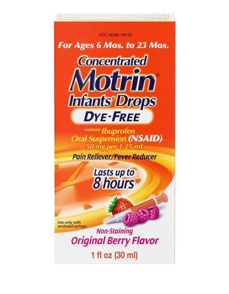 Motrin Infants' Oral Suspension Berry (1 oz)