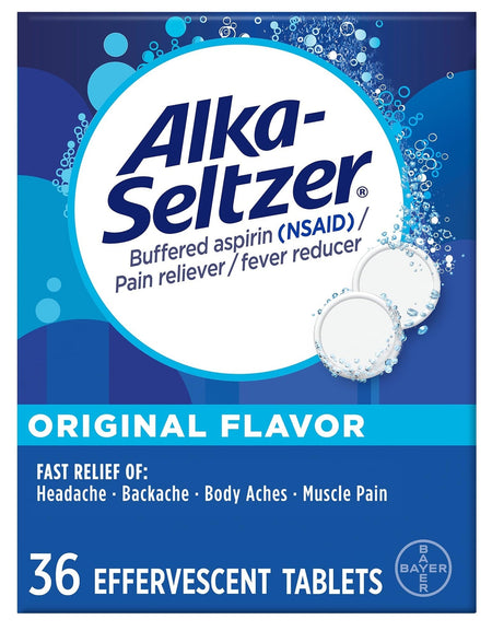 Alka-Seltzer Effervescent Tablets Original (32 Count)