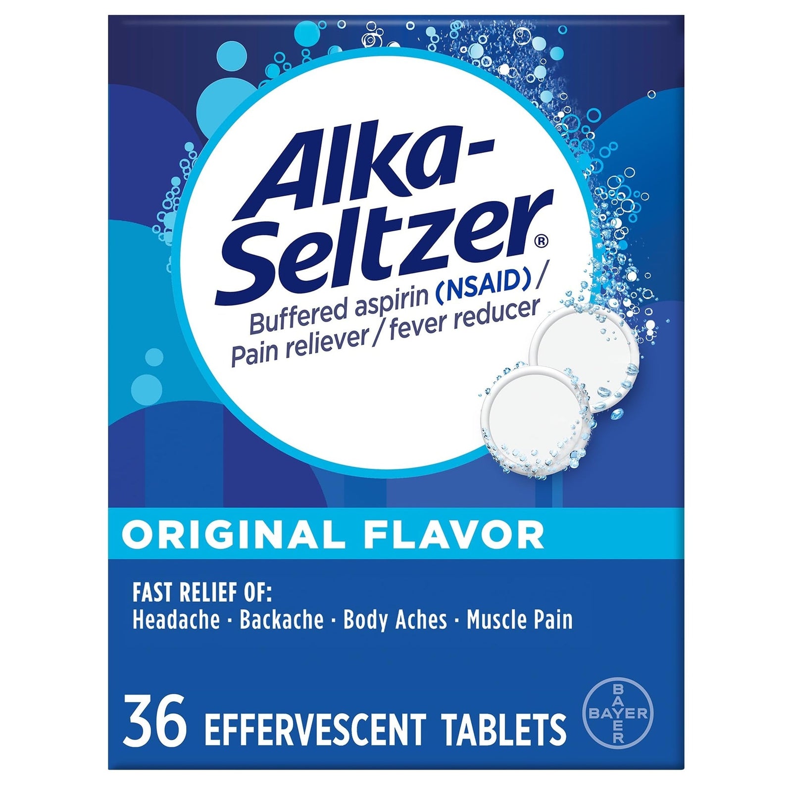 Alka-Seltzer Effervescent Tablets Original (32 Count)