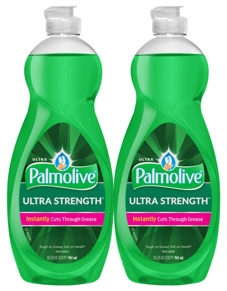 Palmolive Ultra Strength Dish Soap Original (32.5 oz, Twin Pack)