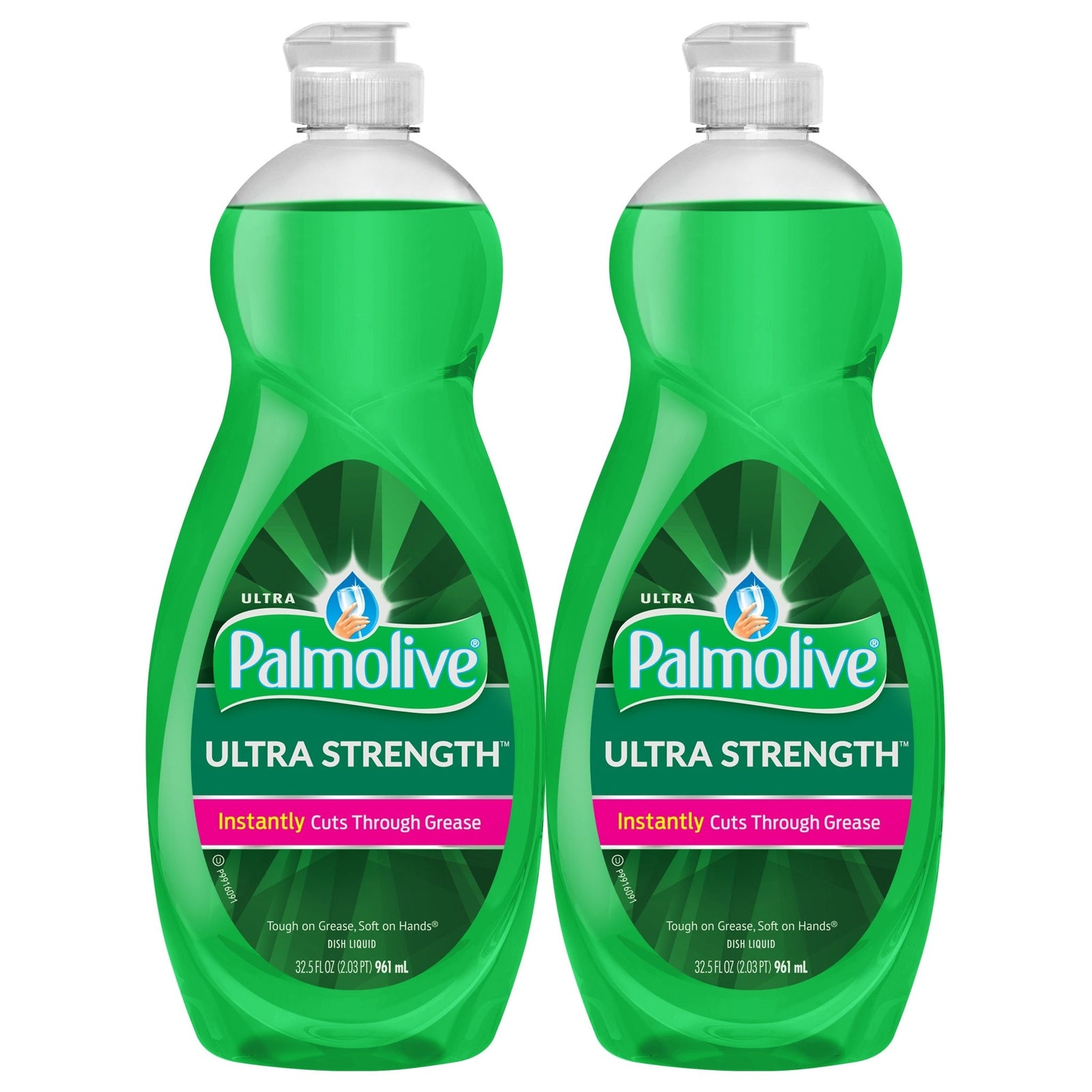 Palmolive Ultra Strength Dish Soap Original (32.5 oz, Twin Pack)