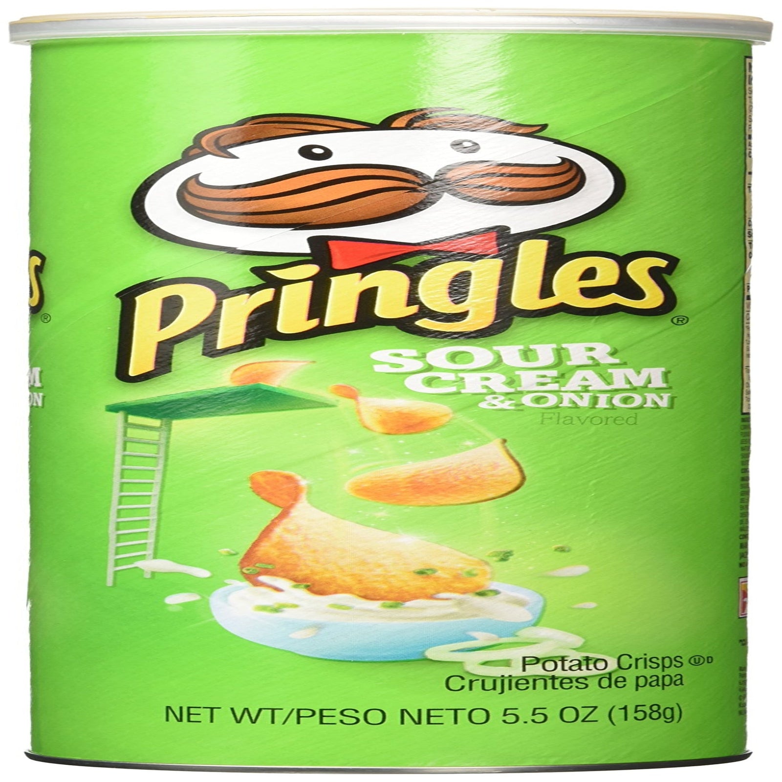 Pringles Sour Cream & Onion Chips (5.5 oz, 14 Pack)