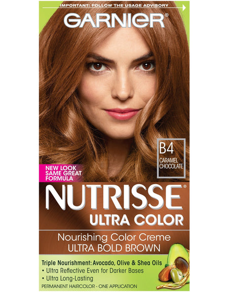 Garnier Nutrisse Hair Color B4 Caramel Chocolate