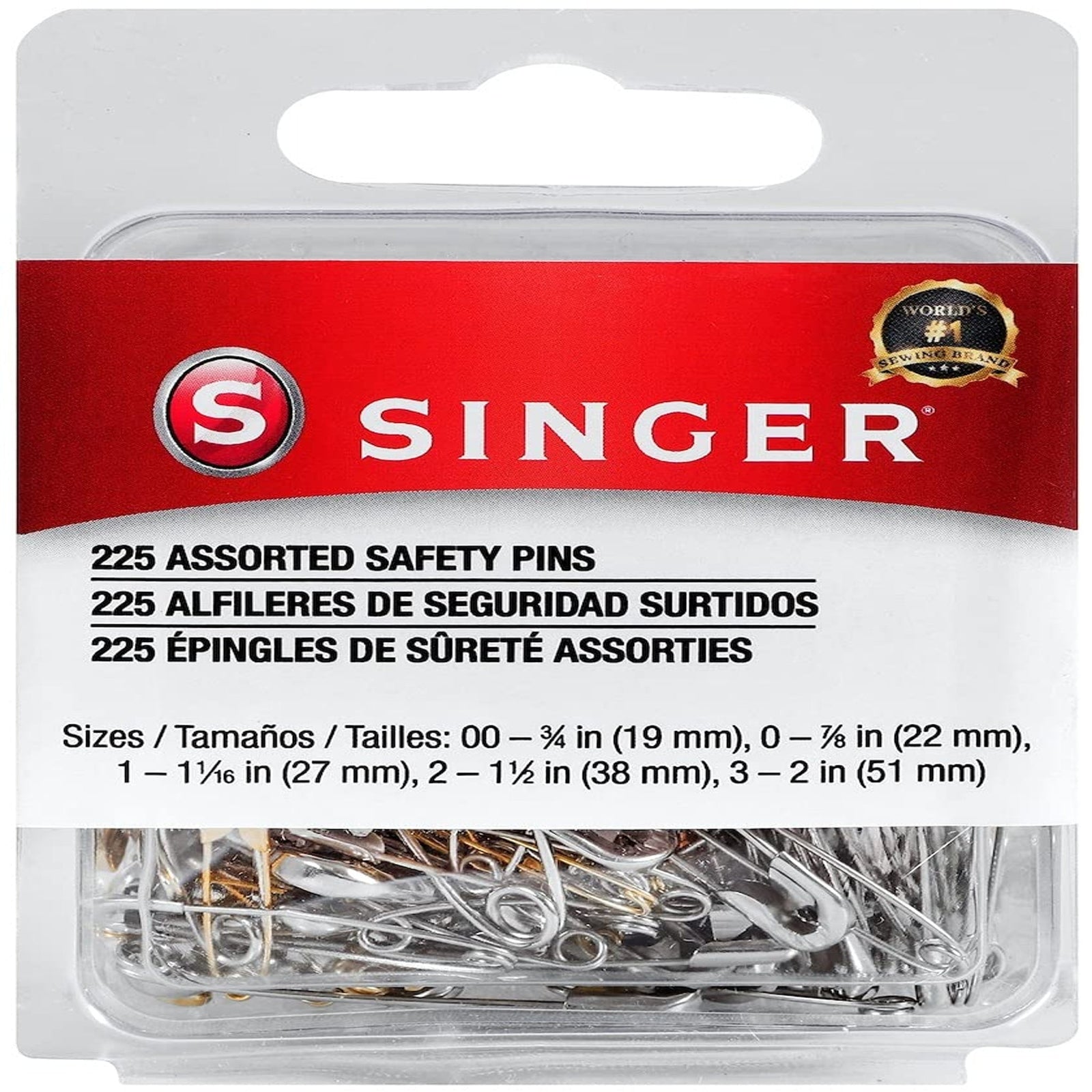 Singer Safety Pins (225 Count)