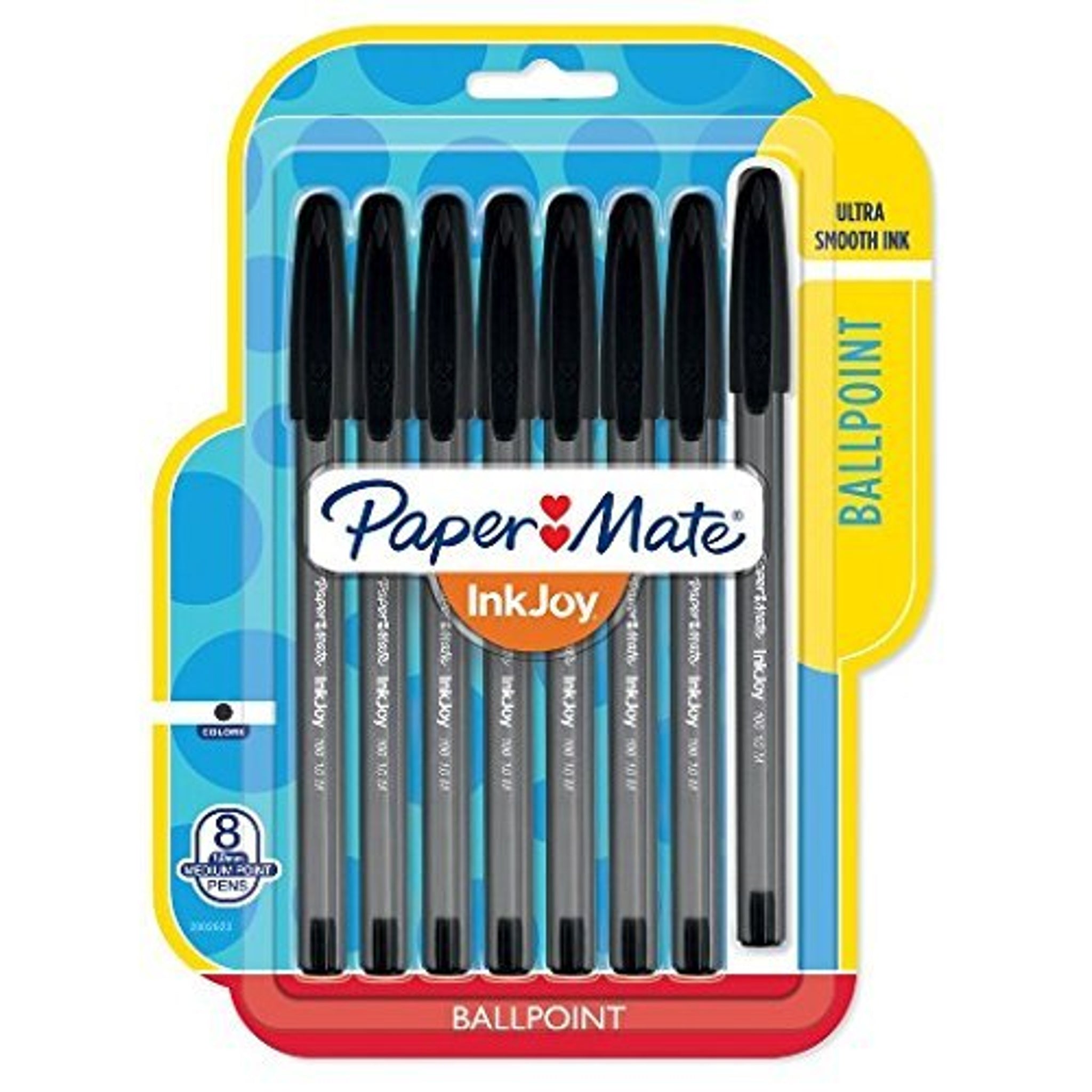 Paper Mate InkJoy Stick Pens Black (8 ct)