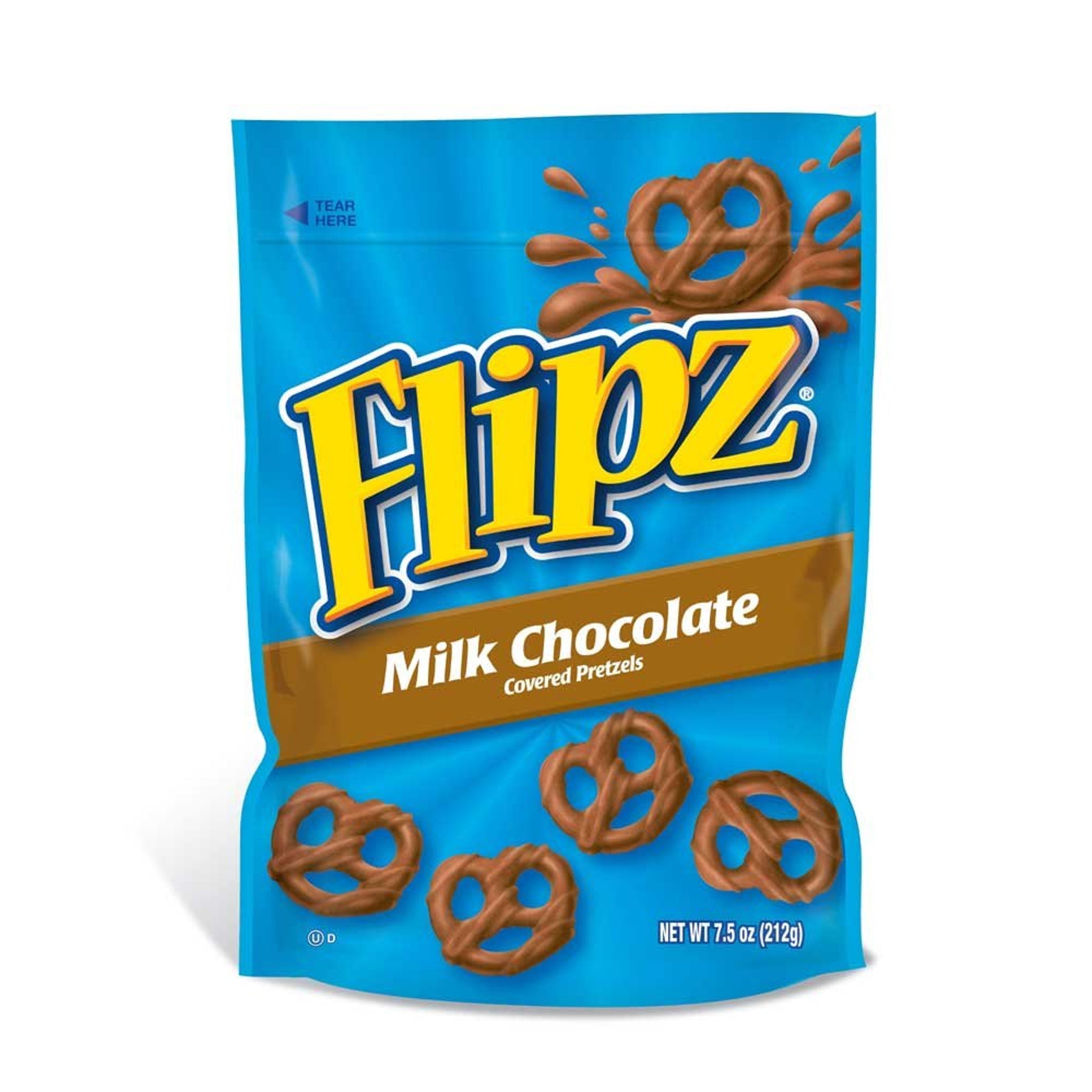 Flipz Milk Chocolate Pretzels (7.5 oz, 8 pk)
