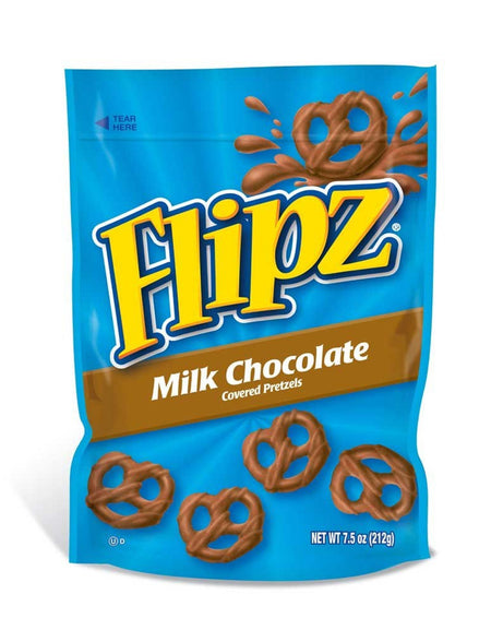 Flipz Milk Chocolate Pretzels (7.5 oz, 8 pk)