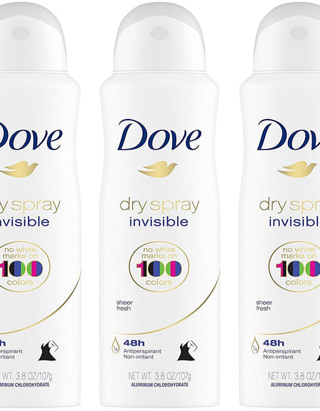 Dove Dry Spray Sheer Fresh (3.8 oz, 3 pk)