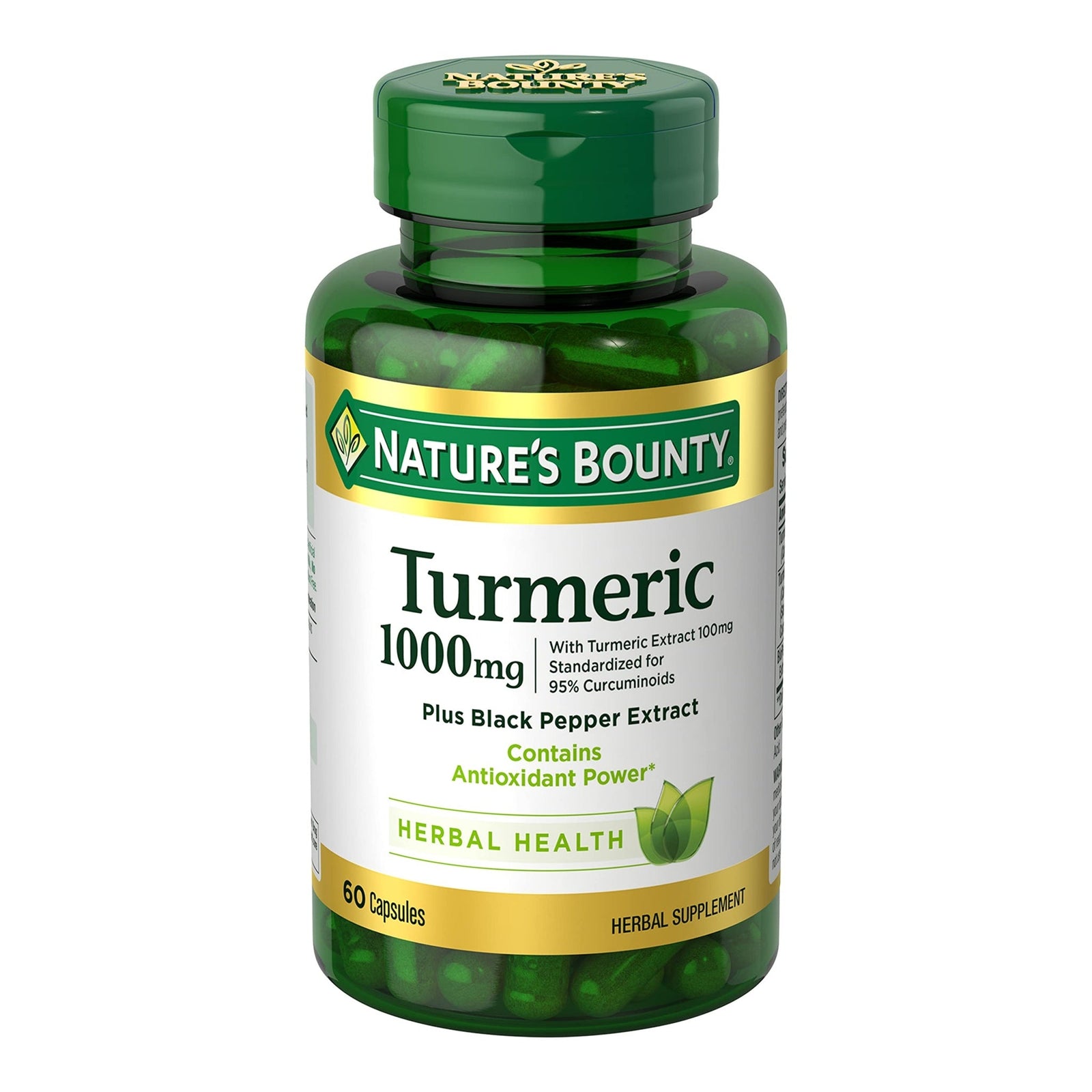 Nature’s Bounty Turmeric with Black Pepper (60 ct)