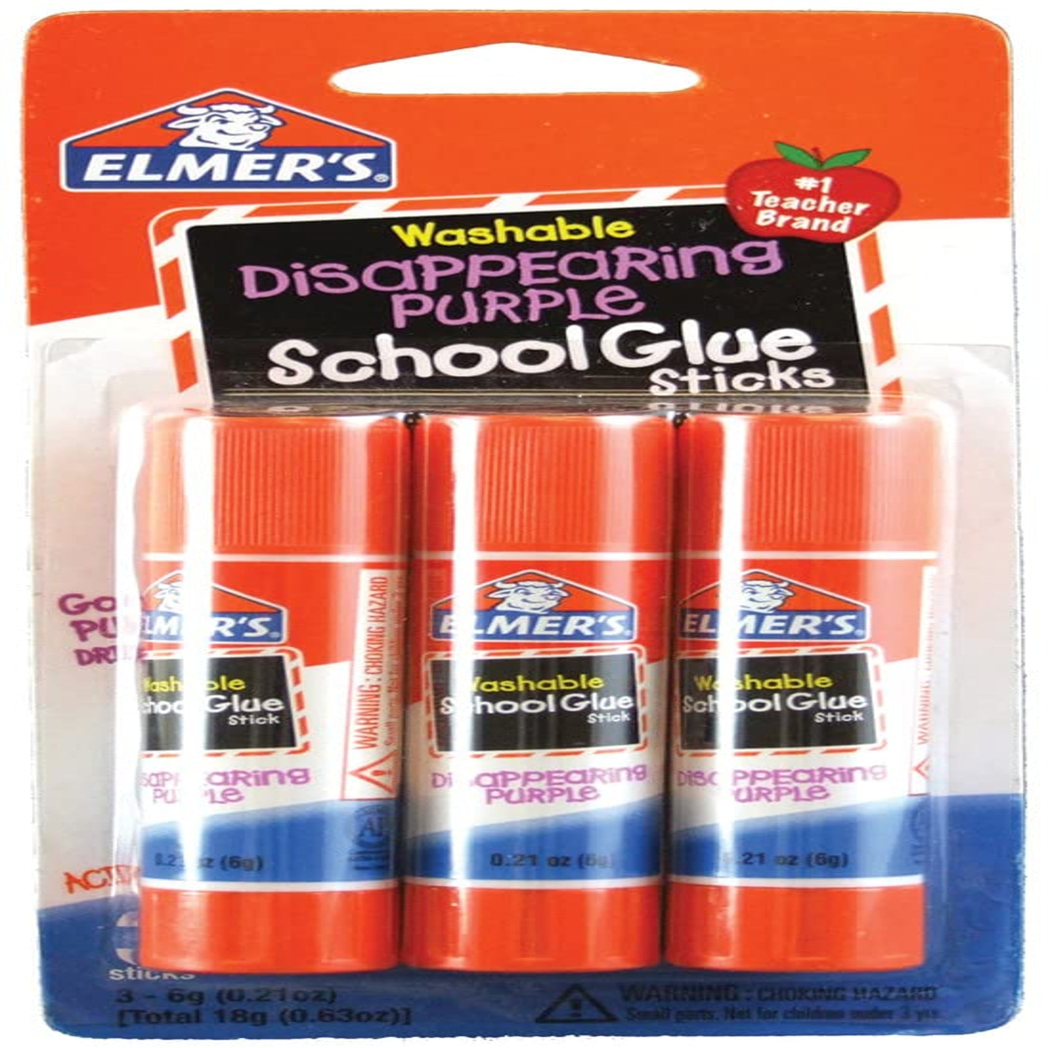 Elmer's School Glue Sticks (0.21 oz, 2-3 Packs)