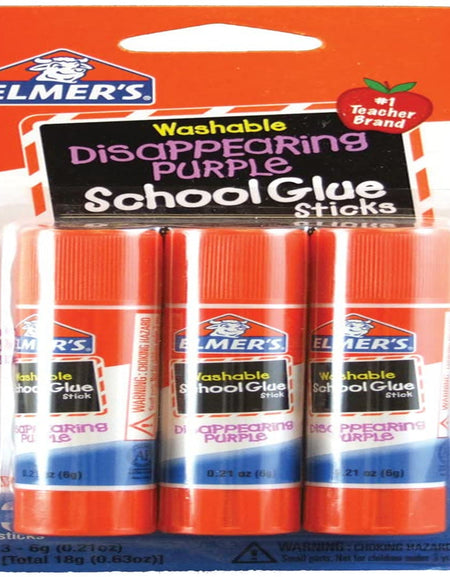 Elmer's School Glue Sticks (0.21 oz, 2-3 Packs)