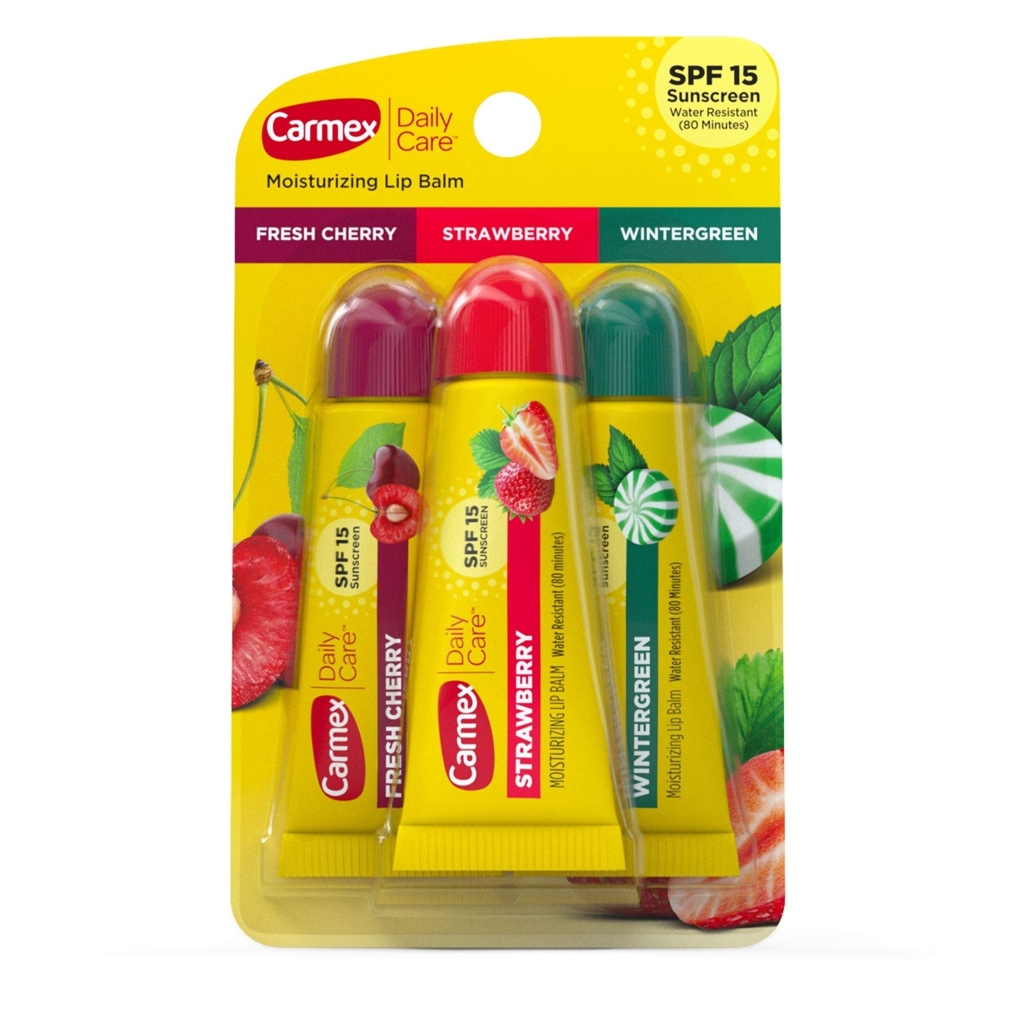 Carmex Daily Care Lip Balm (0.35 oz, 3 Pack)