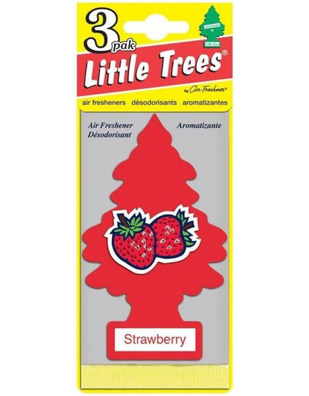 Little Trees Car Air Freshener Strawberry (24 Pack)