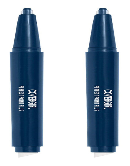 CoverGirl Perfect Point Plus Eyeliner Midnight Blue (0.008 oz, 2 Pack)