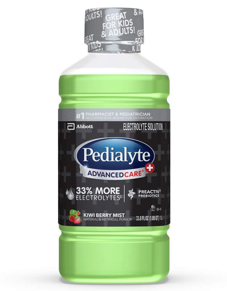Pedialyte AdvancedCare Plus Kiwi Berry Mist (1 Liter)