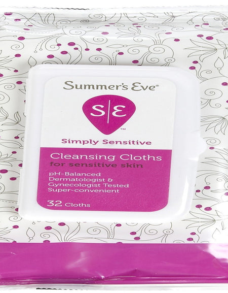 Summer's Eve Cleansing Cloths (32 Count)