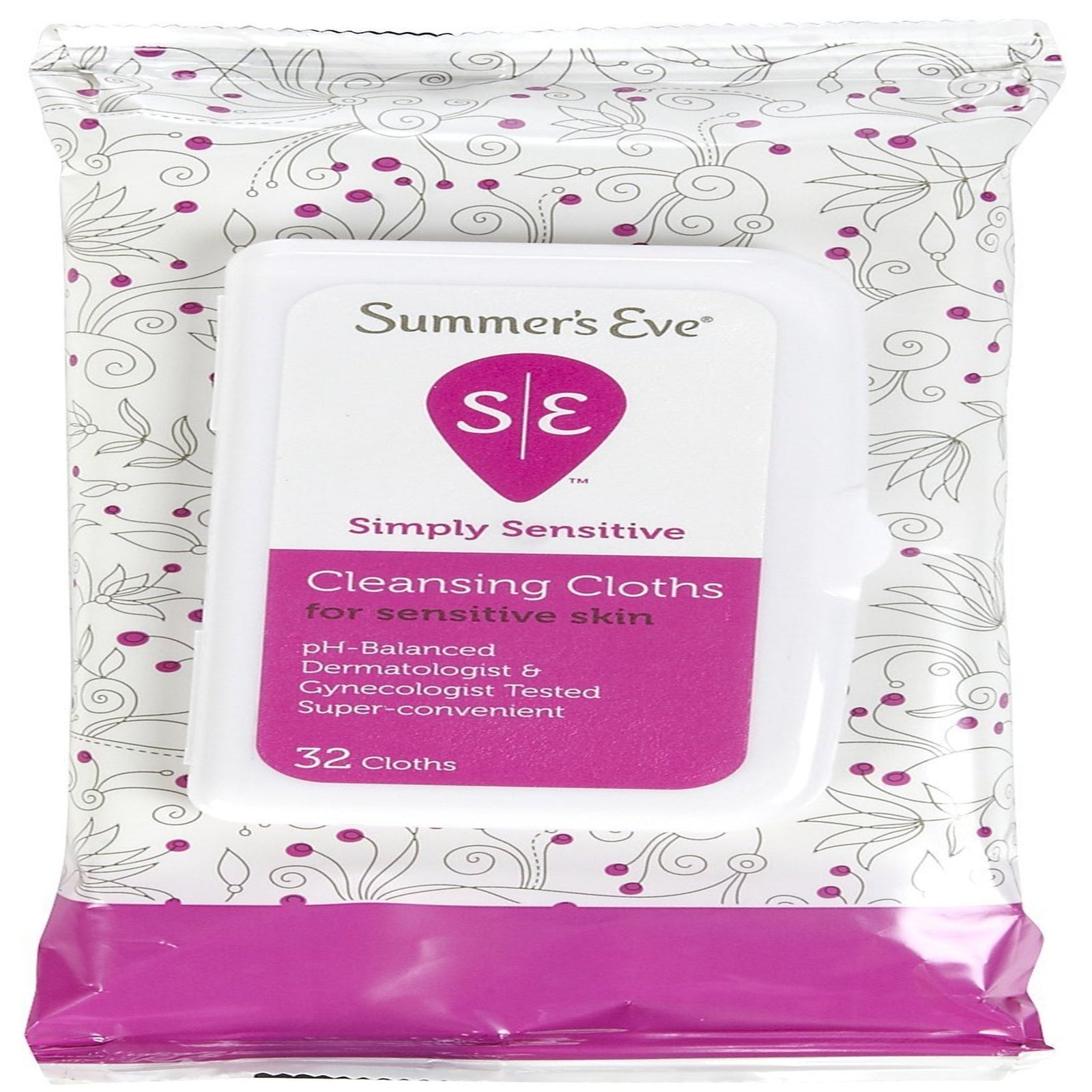 Summer's Eve Cleansing Cloths (32 Count)