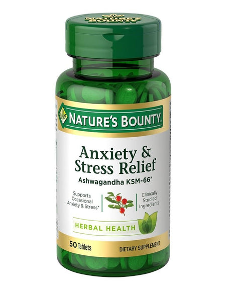 Nature's Bounty Ashwagandha KSM 66 (50 Count)