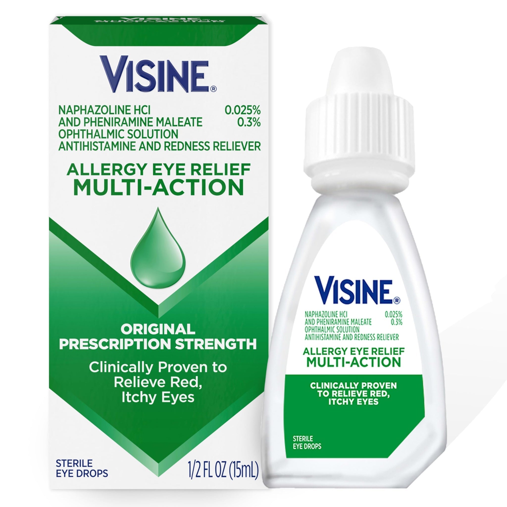 Visine Allergy Eye Drops (0.5 oz)